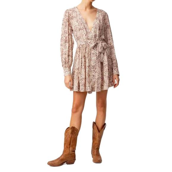 NEW SUNDAYS leopard print flora dress in leopard - Picture 1 of 3